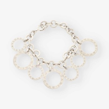 Pulsera plata BULGARI 2